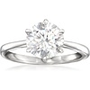 image:imageRossSimons 200 Carat Moissanite Solitaire Ring in Sterling SilverMoissanite