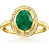 image:imageRossSimons 230 Carat Emerald Ring in 18kt Gold Over SterlingEmerald
