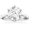 image:imageRossSimons 300 Carat Moissanite Solitare Ring in Sterling SilverMoissanite