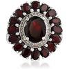 image:imageRossSimons 520 ct tw Garnet Ring in Sterling SilverGarnet