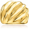 image:imageRossSimons Italian 14kt Yellow GoldPlated Shrimp RingNo Gemstone