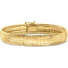 image:imageRossSimons Italian 18kt Gold Over Sterling Omega Braceletno gemstone