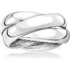 image:imageRossSimons Italian RhodiumPlated Rolling RingNo Gemstone