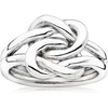 image:imageRossSimons Italian Sterling Silver Double Love Knot RingNo Gemstone