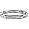 image:imageRossSimons Italian Sterling Silver Jewelry Set 3 Polished Bangle Braceletsno gemstone