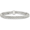 image:imageRossSimons Italian Sterling Silver PopcornLink Braceletno gemstone