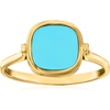 image:imageRossSimons Italian Turquoise Ring in 14kt Yellow GoldCreated Turquoise