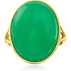 image:imageRossSimons Jade Ring in 14kt Yellow GoldJade