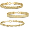 image:imageRossSimons Jewelry Set 3 Link Bracelets80 Inches