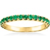 image:imageRossSimons Precious Gemstone Ring in SilverEmerald