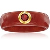 image:imageRossSimons Red Jade and 30 Carat Garnet Ring With 14kt Yellow GoldGarnet