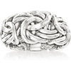 image:imageRossSimons RhodiumPlated Byzantine RingNo Gemstone
