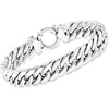 image:imageRossSimons Sterling Silver CubanLink Braceletno gemstone