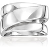 image:imageRossSimons Sterling SilverPlated MultiRow RingNo Gemstone