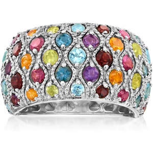 image:imageRossSimons 260 ct tw MultiGemstone Ring in Sterling SilverAmethyst