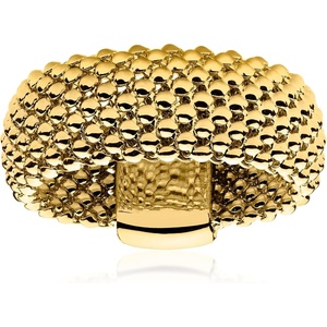 image:imageRossSimons Italian 14kt Yellow GoldPlated PopcornChain RingNo Gemstone