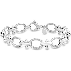 image:imageRossSimons Italian Sterling Silver Link Braceletno gemstone