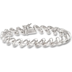 image:imageRossSimons Italian Sterling Silver San Marco Braceletno gemstone