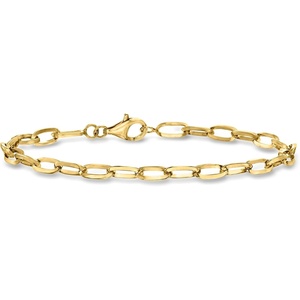 image:imageRossSimons Solid Paper Clip Link Bracelet80 Inches