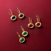 image:imageRossSimons 1000 ct tw MultiGemstone Jewelry Set 3 Pairs Of Drop Earrings in 18kt Gold Over Sterling