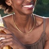 image:imageRossSimons 10kt Yellow Gold Byzantine Necklace200 Inches