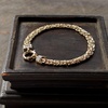 image:imageRossSimons 14kt Yellow Gold Byzantine Bracelet With DiamondsDiamond