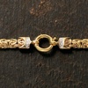 image:imageRossSimons 14kt Yellow Gold Flat Byzantine Necklace With DiamondsDiamond