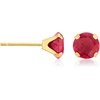 image:imageRossSimons 160 ct tw Ruby Martini Stud Earrings in 14kt Yellow Gold