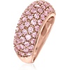 image:imageRossSimons 250 ct tw Pave Pink Sapphire Ring in 14kt Rose GoldSapphire