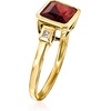 image:imageRossSimons 290 Carat Garnet Ring With Diamonds in 14kt Yellow GoldGarnet