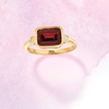 image:imageRossSimons 290 Carat Garnet Ring With Diamonds in 14kt Yellow GoldGarnet