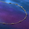 image:imageRossSimons 310 ct tw Sapphire Station Necklace in 18kt Gold Over SterlingSapphire