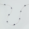 image:imageRossSimons 310 ct tw Sapphire Station Necklace in Sterling SilverSapphire