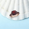 image:imageRossSimons 400 Carat Garnet and 31 ct tw Red Diamond Ring in 14kt Rose GoldGarnet