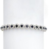 image:imageRossSimons 480 ct tw Sapphire and 268 ct tw Diamond Tennis Bracelet in 14kt White GoldSapphire