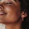 image:imageRossSimons 530 ct tw Ruby Drop Earrings in 18kt Gold Over Sterling