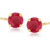image:imageRossSimons 160 ct tw Ruby Martini Stud Earrings in 14kt Yellow Gold