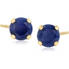 image:imageRossSimons 160 ct tw Sapphire Martini Stud Earrings in 14kt Yellow Gold