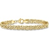image:imageRossSimons 18kt Yellow Gold Byzantine Braceletno gemstone