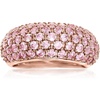 image:imageRossSimons 250 ct tw Pave Pink Sapphire Ring in 14kt Rose GoldSapphire