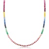 image:imageRossSimons 7500 ct tw MultiGemstone Bead Necklace in 10kt Yellow Gold18 Inches