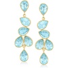 image:imageRossSimons MultiGemstone Drop Earrings in 18kt Gold Over SterlingTopaz
