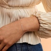 image:imagePure Collection by RossSimons 010 ct tw Diamond Bar Bracelet in Sterling SilverDiamond