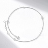 image:imagePure Collection by RossSimons 015 ct tw Diamond Anklet in Sterling Silver 9 inches