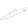 image:imagePure Collection by RossSimons 015 ct tw Diamond Anklet in Sterling Silver 9 inches