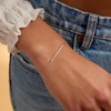 image:imagePure Collection by RossSimons 020 ct tw Diamond Bar Bracelet in 14kt Yellow GoldDiamond
