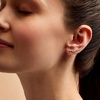 image:imagePure Collection by RossSimons 020 ct tw Diamond Leaves Ear Climbers in 14kt Yellow Gold