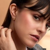 image:imagePure Collection by RossSimons 14kt Yellow Gold Paper Clip Link Huggie Hoop Earrings