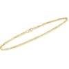 image:imagePure Collection by RossSimons 15mm 14kt Yellow Gold Herringbone Anklet 10 inches