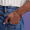 image:imagePure Collection by RossSimons 15mm 14kt Yellow Gold Herringbone Braceletno gemstone